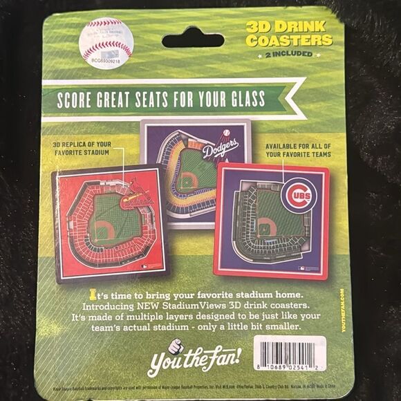 NY yankees 3d coasters - Picture 3 of 3